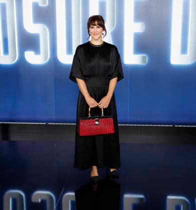 Sarah Broshar arrives on the red carpet at the Disclosure Day New York Premiere at David H. Koch Theater at Lincoln Center on Monday, June 8, 2026 in New York City.  NYP20260608151 JohnxAngelillo