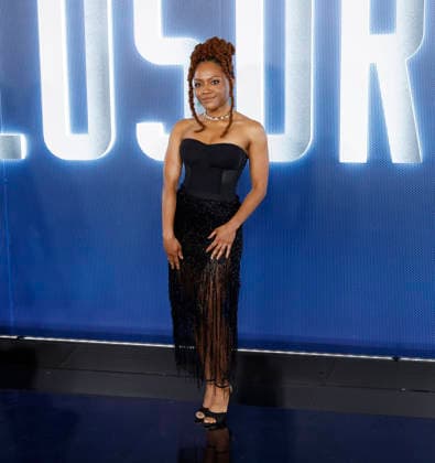 Gabby Beans arrives on the red carpet at the Disclosure Day New York Premiere at David H. Koch Theater at Lincoln Center on Monday, June 8, 2026 in New York City.  NYP20260608134 JohnxAngelillo