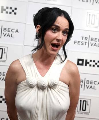 June 8, 2026, New York, New York, USA: Singer KATY PERRY seen at the New York Premiere of Katy Perry - The Lifetimes Tour - Live From Paris during the 2026 Tribeca Film Festival at the BMCC Tribeca Performing Arts Center OKX Theater. New York USA  - ZUMAk03_ 20260608_zaf_k03_071 Copyright: xNancyxKaszermanx
