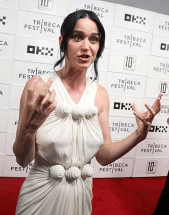 June 8, 2026, New York, New York, USA: Singer KATY PERRY seen at the New York Premiere of Katy Perry - The Lifetimes Tour - Live From Paris during the 2026 Tribeca Film Festival at the BMCC Tribeca Performing Arts Center OKX Theater. New York USA  - ZUMAk03_ 20260608_zaf_k03_078 Copyright: xNancyxKaszermanx
