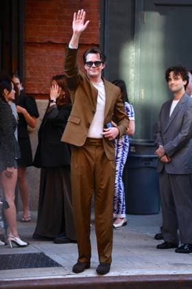 Tribeca Festival - Celebs At Chanel Annual Dinner - NYC Bill Skarsgard arrives at the Chanel annual dinner during the Tribeca Film Festival in New York, NY on June 8, 2026. Photo by Charles Guerin ABACAPRESS.COM New York City NY United States  Copyright: xGuerinxCharles ABACAx