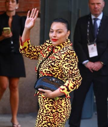 Tribeca Festival - Celebs At Chanel Annual Dinner - NYC Paloma Elsesser arrives at the Chanel annual dinner during the Tribeca Film Festival in New York, NY on June 8, 2026. Photo by Charles Guerin ABACAPRESS.COM New York City NY United States  Copyright: xGuerinxCharles ABACAx