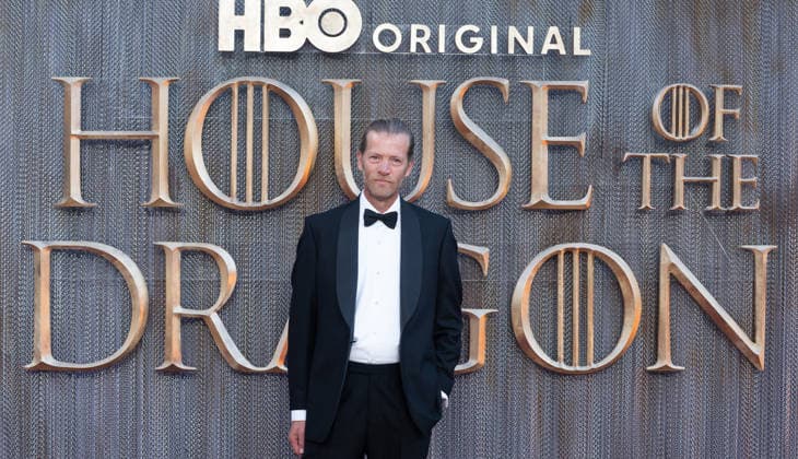 Jefferson Hall attends House Of The Dragon Series 3 World Premiere at Odeon West End in London, England. UK. Monday 8th June 2026. Copyright: xJamesxWarrenx FP_House_Of_The_Dragon_S3_096