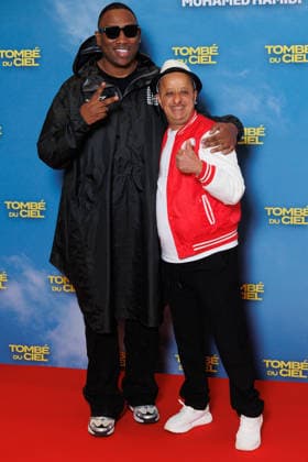 Avant premiere of Tombe du Ciel at the Pathe Palace cinema Celebrities arrive on the red carpet Mokobe Traore and Mohammed Benyamna Booder 457164 2026 06 08 Paris France  Copyright: xSebastienxFremontx xStarfacex STAR_457164_006