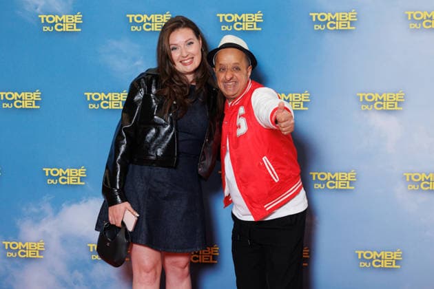 Avant premiere of Tombe du Ciel at the Pathe Palace cinema Celebrity arrivals on the red carpet A guest and Mohammed Benyamna Booder 457164 2026 06 08 Paris France  Copyright: xSebastienxFremontx xStarfacex STAR_457164_017