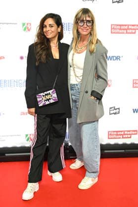 Collien Fernandes und Nadeshda Brennicke bei der Eröffnung des 12. Seriencamp Festivals 2026 mit der Premiere der ZDF-Serie Back for More im Cinenova. Köln, 08.06.2026 *** Collien Fernandes and Nadeshda Brennicke at the opening of the 12 Series Camp Festival 2026 with the premiere of the ZDF series Back for More at Cinenova Cologne, 08 06 2026 Foto:xC.xAdolph xFuturexImagex back_6637