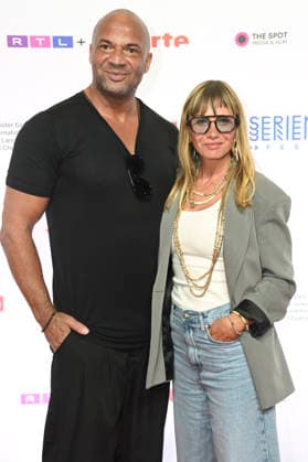 Detlef Soost und Nadeshda Brennicke bei der Eröffnung des 12. Seriencamp Festivals 2026 mit der Premiere der ZDF-Serie Back for More im Cinenova. Köln, 08.06.2026 *** Detlef Soost and Nadeshda Brennicke at the opening of the 12 Series Camp Festival 2026 with the premiere of the ZDF series Back for More at Cinenova Cologne, 08 06 2026 Foto:xC.xAdolph xFuturexImagex back_6676