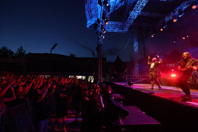 Zagreb: Sepultura held a concert at Salata Brazilian groove thrash metal band Sepultura held a concert at Salatap, in Zagreb, Croatia, on June 08 2026.  SlavkoxMidzor PIXSELL