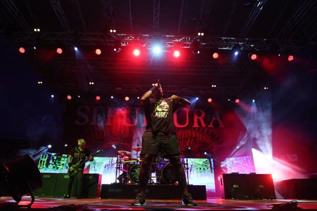 Zagreb: Sepultura held a concert at Salata Brazilian groove thrash metal band Sepultura held a concert at Salatap, in Zagreb, Croatia, on June 08 2026.  SlavkoxMidzor PIXSELL
