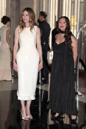 Michelle Monaghan mit Gast bei der Premiere des Kinofilms Disclosure Day im David H. Koch Theater. New York, 08.06.2026 *** Michelle Monaghan with guest at the premiere of the movie Disclosure Day at the David H Koch Theater New York, 08 06 2026 Foto:xB.xHinex xFuturexImagex disclosure_ny_6705