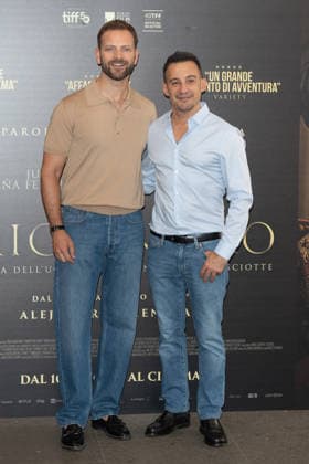 El Cautivo Photocall - Rome Alejandro Amenabar and Alessandro Borghi attend the photocall of the movie El Cautivo in Rome, Italy on June 9, 2026. Photo by Andrea Bracaglia ABACAPRESS.COM Rome Italy Italy  Copyright: xBracagliaxAndrea ABACAx