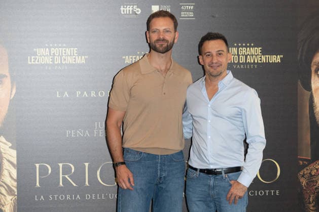 El Cautivo Photocall - Rome Alejandro Amenabar and Alessandro Borghi attend the photocall of the movie El Cautivo in Rome, Italy on June 9, 2026. Photo by Andrea Bracaglia ABACAPRESS.COM Rome Italy Italy  Copyright: xBracagliaxAndrea ABACAx
