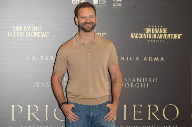 El Cautivo Photocall - Rome Alejandro Amenabar and Alessandro Borghi attend the photocall of the movie El Cautivo in Rome, Italy on June 9, 2026. Photo by Andrea Bracaglia ABACAPRESS.COM Rome Italy Italy  Copyright: xBracagliaxAndrea ABACAx