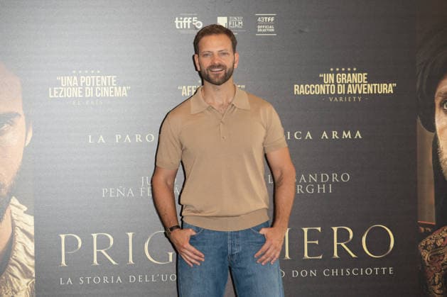 El Cautivo Photocall - Rome Alejandro Amenabar and Alessandro Borghi attend the photocall of the movie El Cautivo in Rome, Italy on June 9, 2026. Photo by Andrea Bracaglia ABACAPRESS.COM Rome Italy Italy  Copyright: xBracagliaxAndrea ABACAx
