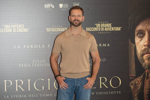 El Cautivo Photocall - Rome Alejandro Amenabar and Alessandro Borghi attend the photocall of the movie El Cautivo in Rome, Italy on June 9, 2026. Photo by Andrea Bracaglia ABACAPRESS.COM Rome Italy Italy  Copyright: xBracagliaxAndrea ABACAx