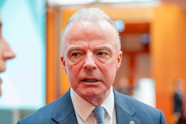 Brendan Nelson - Aviation Summit EUR, Deutschland, Berlin, 09.06.2026: Brendan Nelson, President Of Boeing Global Addresses Leadership Matters - Am Vortag der ILA26 treffen sich auf der Aviation Summit (BAS) Entscheider der internationalen Luftfahrt aus Politik, Industrie, Wissenschaft und Finanzen. Sie erörtern welche Fortschritte sind heute schon erreicht worden und welche Herausforderungen müssen noch gemeistert werden. *** Brendan Nelson Aviation Summit EUR, Germany, Berlin, 09 06 2026 Brendan Nelson, President Of Boeing Global Addresses Leadership Matters On the eve of ILA26, the Aviation Summit BAS will bring together international aviation decision-makers from politics, industry, science and finance to discuss what progress has a