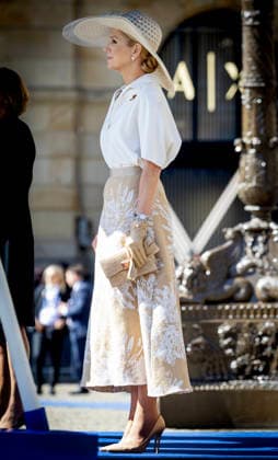09-06-2026 Amsterdam Queen Maxima on the 1st day of the 3 day statevisit to the Netherlands. Â  Copyright: xPPEx