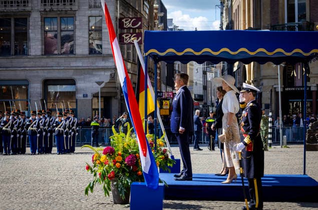 09-06-2026 Amsterdam Queen Maxima and King Willem-Alexander and Federal President of Germany Frank-Walter Steinmeier and Elke Budenbender on the 1st day of the 3 day statevisit to the Netherlands. Â  Copyright: xPPEx
