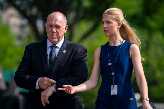 White House Border Czar Tom Homan walks to speak to the press outside the White House in Washington, DC on Tuesday, June 9, 2026.  WAP20260609367 BONNIExCASH