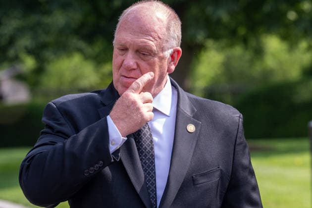 June 9, 2026, Washington, Dc, United States: White House Border Czar Tom Homan speaks to the White House press corps about the upcoming New York ICE surge on June 9, 2026. Washington United States  - ZUMAl312 20260609_znp_l312_002 Copyright: xAndrewxLeydenx