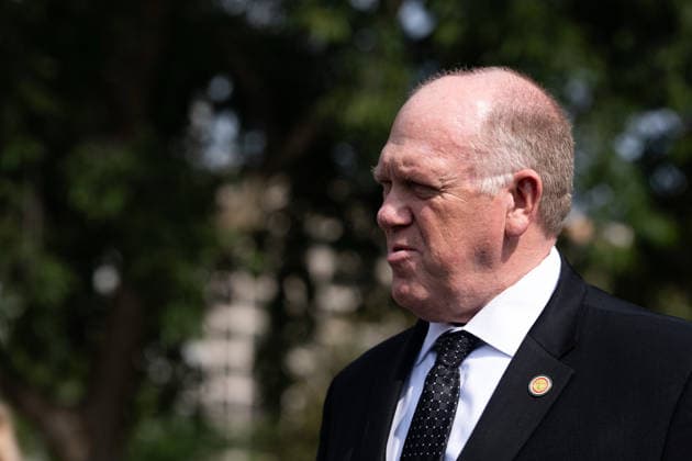 June 9, 2026, Washington, Dc, United States: White House Border Czar Tom Homan speaks to the White House press corps about the upcoming New York ICE surge on June 9, 2026. Washington United States - ZUMAl312 20260609_znp_l312_004 Copyright: xAndrewxLeydenx