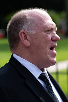 June 9, 2026, Washington, Dc, United States: White House Border Czar Tom Homan speaks to the White House press corps about the upcoming New York ICE surge on June 9, 2026. Washington United States - ZUMAl312 20260609_znp_l312_003 Copyright: xAndrewxLeydenx