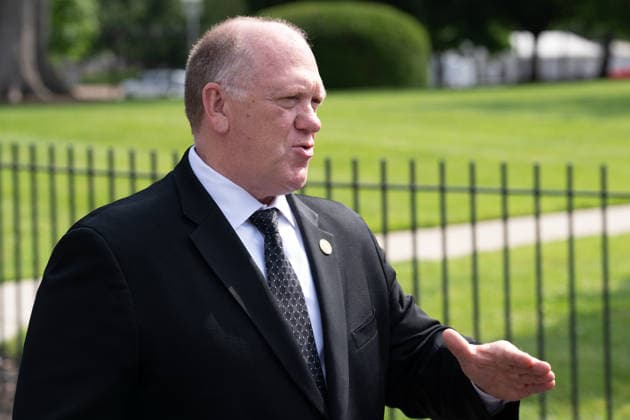 June 9, 2026, Washington, Dc, United States: White House Border Czar Tom Homan speaks to the White House press corps about the upcoming New York ICE surge on June 9, 2026. Washington United States - ZUMAl312 20260609_znp_l312_005 Copyright: xAndrewxLeydenx