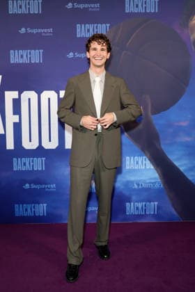 June 9, 2026: DAMIAN HEMPSTEAD attends the Australian Premiere of Backfoot at Hoyts Entertainment Quarter on June 09, 2026 in Sydney, Australia  - ZUMAa155 20260609_aaa_a155_014 Copyright: xChristopherxKhouryx