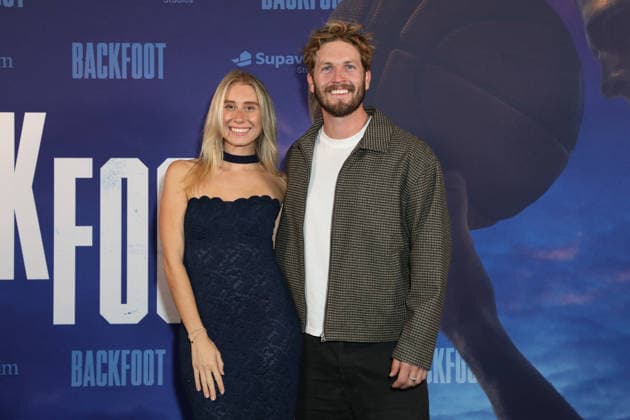 June 9, 2026: HOLLY STEPHENS and DAVID MCCREDIE attends the Australian Premiere of Backfoot at Hoyts Entertainment Quarter on June 09, 2026 in Sydney, Australia  - ZUMAa155 20260609_aaa_a155_027 Copyright: xChristopherxKhouryx