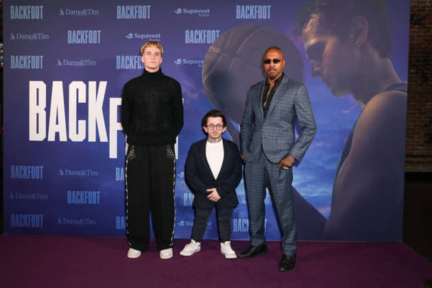 June 9, 2026: ASH SELVA (R) attend the Australian Premiere of Backfoot at Hoyts Entertainment Quarter on June 09, 2026 in Sydney, Australia  - ZUMAa155 20260609_aaa_a155_030 Copyright: xChristopherxKhouryx