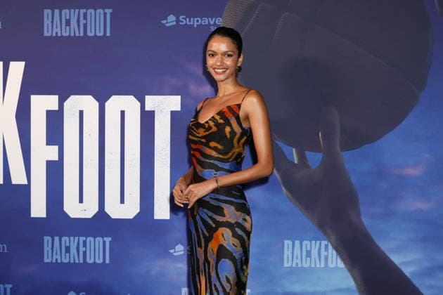 June 9, 2026: JANITHA PERERA attends the Australian Premiere of Backfoot at Hoyts Entertainment Quarter on June 09, 2026 in Sydney, Australia  - ZUMAa155 20260609_aaa_a155_034 Copyright: xChristopherxKhouryx