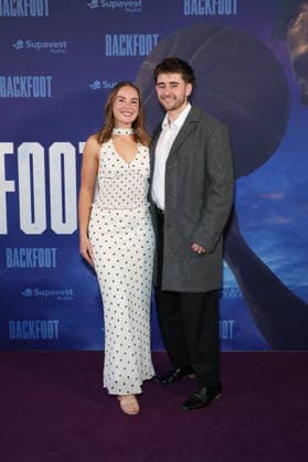 June 9, 2026: ALEX HELLSTROM (R) attends the Australian Premiere of Backfoot at Hoyts Entertainment Quarter on June 09, 2026 in Sydney, Australia  - ZUMAa155 20260609_aaa_a155_072 Copyright: xChristopherxKhouryx