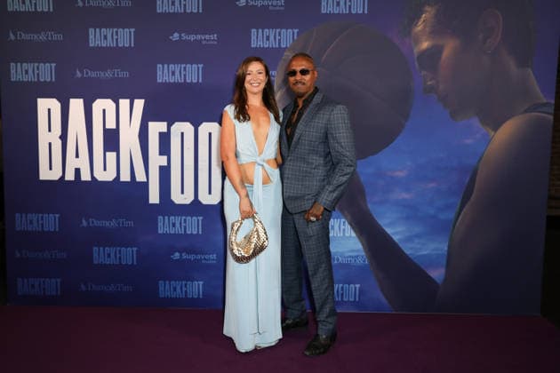 June 9, 2026: KELSEY ZEPERNICK and ASH SELVA attends the Australian Premiere of Backfoot at Hoyts Entertainment Quarter on June 09, 2026 in Sydney, Australia  - ZUMAa155 20260609_aaa_a155_080 Copyright: xChristopherxKhouryx