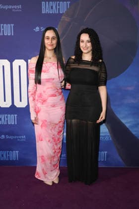 June 9, 2026: JACINTA TABBICHE and ROSE TABBICHE attends the Australian Premiere of Backfoot at Hoyts Entertainment Quarter on June 09, 2026 in Sydney, Australia  - ZUMAa155 20260609_aaa_a155_093 Copyright: xChristopherxKhouryx