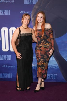 June 9, 2026: ANNA ELYARD and JADE STEGBAUER attends the Australian Premiere of Backfoot at Hoyts Entertainment Quarter on June 09, 2026 in Sydney, Australia  - ZUMAa155 20260609_aaa_a155_107 Copyright: xChristopherxKhouryx
