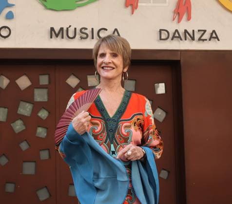 Celebrity, Antonio Banderas am Broadway in Malaga June 9, 2026, Malaga, Spain: Broadway great PATTI LUPONE at the doors of the Antonio Banderas Theater, Teatro Soho Caixabank in Malaga, Spain. Malaga Spain - ZUMAc161 20260609_zap_c161_005 Copyright: xLorenzoxCarnerox