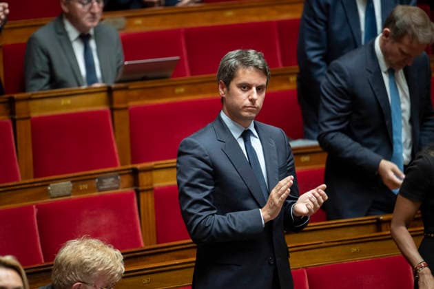 Session of Questions to The Government - Paris Gabriel Attal during a session of questions to the government at The French National Assembly in Paris on June 9, 2026. Photo by Eliot Blondet ABACAPRESS.COM Paris France France  Copyright: xBlondetxEliot ABACAx