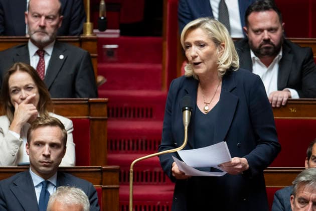 Session of Questions to The Government - Paris Marine Le Pen during a session of questions to the government at The French National Assembly in Paris on June 9, 2026. Photo by Eliot Blondet ABACAPRESS.COM Paris France France  Copyright: xBlondetxEliot ABACAx