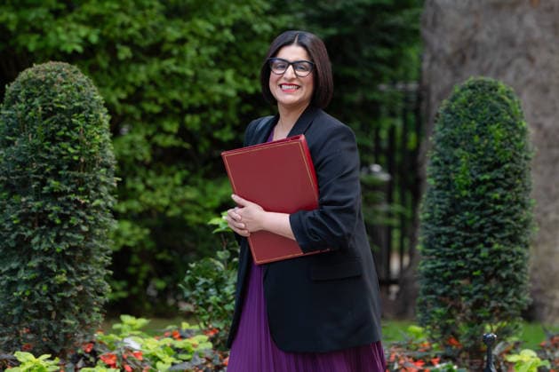 June 9, 2026, London, England, United Kingdom: SHABANA MAHMOOD, UK Home Secretary, arrives at 10 Downing Street for a weekly Cabinet meeting. London United Kingdom - ZUMAk172 20260609_zip_k172_054 Copyright: xThomasxKrychx