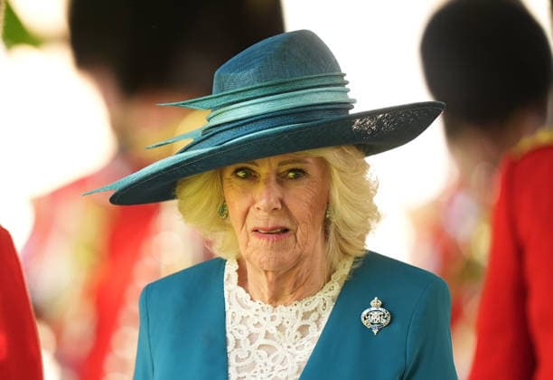 Grenadier Guards receive new Colours Queen Camilla arriving ahead of a ceremony to present the the Grenadier Guards with their new Colours at Buckingham Palace in London. Picture date: Tuesday June 9, 2026., Credit:Aaron Chown PA ROTA - B68 Avalon UK, London  Copyright: xAaronxChownx xPAxROTAx-xB68x xAvalonx 1109127922