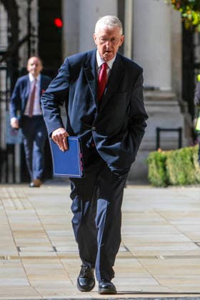 . 09 06 2026. London, United Kingdom. Ministers Attend Cabinet Meeting. Secretary of State for Northern Ireland Hilary Benn attends cabinet meeting, Downing Street.  xMartynxWheatleyx xi-Imagesx IIM-26816-0034