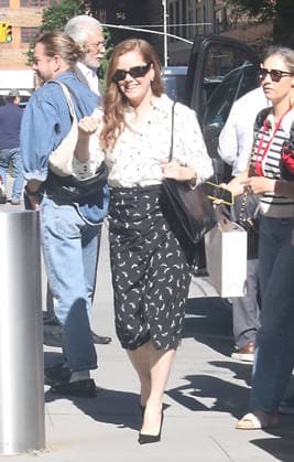 Celebrity, Amy Adams unterwegs in New York New York NY June 09: Amy Adams on Live with Kelly & Mark to talk about new movie version of Capr Fear in New York. June 09, 2026. Copyright: xRW Mediapunchx