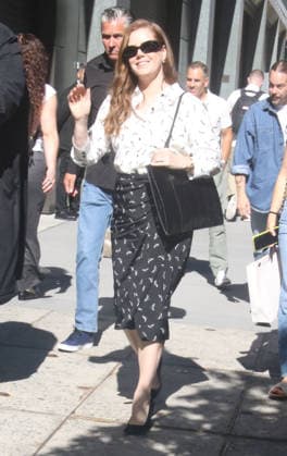 Celebrity, Amy Adams unterwegs in New York New York NY June 09: Amy Adams on Live with Kelly & Mark to talk about new movie version of Capr Fear in New York. June 09, 2026. Copyright: xRW Mediapunchx