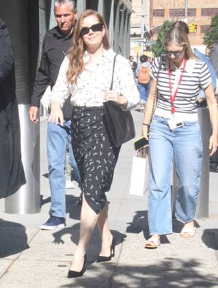 Celebrity, Amy Adams unterwegs in New York New York NY June 09: Amy Adams on Live with Kelly & Mark to talk about new movie version of Capr Fear in New York. June 09, 2026. Copyright: xRW Mediapunchx