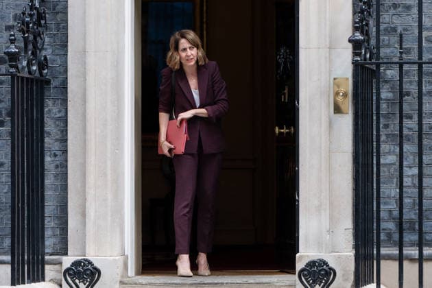 June 9, 2026, London, England, United Kingdom: Secretary of State for Science, Innovation and Technology LIZ KENDALL, leaves 10 Downing Street after a Cabinet Meeting. London United Kingdom - ZUMAk172 20260609_zip_k172_141 Copyright: xThomasxKrychx