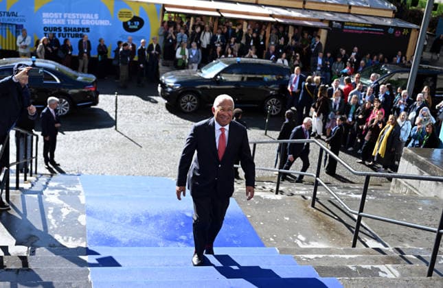 Belgien, New European Bauhaus Festival in Brüssel New European Bauhaus Festival in Brussels BRUSSELS, BELGIUM - JUNE 09: EU Council President Antonio Costa attends the opening of the New European Bauhaus Festival in Brussels, Belgium on June 09, 2026. The festival focuses on combating climate change within the construction and building sectors. Dursun Aydemir Anadolu Brussels Belgium. Editorial use only. Please get in touch for any other usage.  Copyright: x2026xAnadoluxDursunxAydemirx