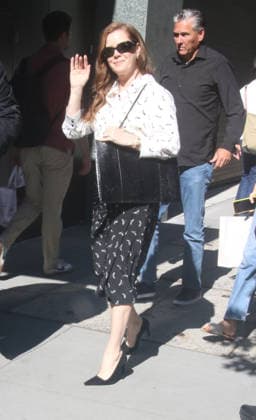 Celebrity, Amy Adams unterwegs in New York Amy Adams on Live with Kelly & Mark to talk about new movie version of Cape Fear in New York Featuring: Amy Adams Where: New York City, New York, United States When: 09 Jun 2026 Credit: Roger Wong INSTARimages EDITORIAL USE ONLY. NOT FOR USE BY NEWSPAPERS BASED IN THE UK. Copyright: xx instar55760970