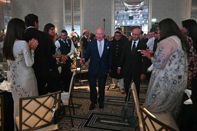 King Charles at British Asian Trust reception at the Peninsula Hotel in London, UK, 09 June 2026 Britain s King Charles III arrives in the ballroom during a reception to celebrate the work of the British Asian Trust at the Peninsula Hotel in central London on June 9, 2026., Credit:JUSTIN TALLIS PA ROTA - B68 Avalon United Kingdom, London  Copyright: xJUSTINxTALLISx xPAxROTAx-xB68x xAvalonx 1109155944