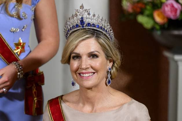 Amsterdam, The Netherlands, 2026-06-09 19:31:15 AMSTERDAM, 09-06-2026, Royal Palace Amsterdam At the invitation of His Majesty the King - King Willem-Alexander and Queen Maxima, the Federal President of Germany, Frank-Walter Steinmeier, is paying a state visit to the Netherlands. He is accompanied by his wife, Elke Büdenbender. PHOTO: NLBeeld POOL Mischa Schoemaker In the photo: The Royal Couple hosts a state banquet at the Royal Palace Amsterdam. King Willem-Alexander and the German Federal President deliver a speech. Her Royal Highness the Princess of Orange - Princess Amalia and Prince Constantijn are also present at the state banquet. Credit: NL Beeld Patrick van Emst  Copyright: xx x