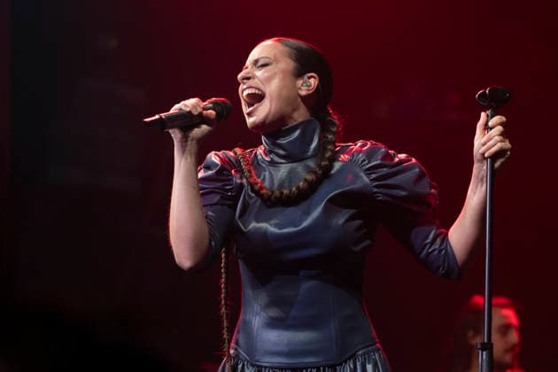 Blanca Paloma Performs in Madrid, Spain - 9 Jun 2026 Singer Blanca Paloma performs during her album launch performance, Trenza Magno, at the Teatro Magno in Madrid. Madrid Spain Copyright: xAtilanoxGarciax xSOPAxImagesx photos22639